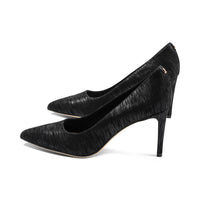 Newthin Black Striped Suede F25