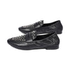 Nik Black Leather / Silver F25