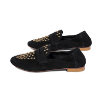 Nik Black Suede / Gold F25