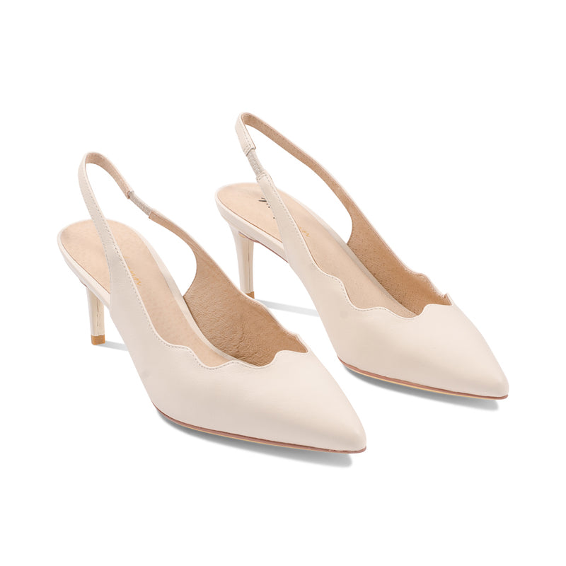 Nikki Ivory Leather S25