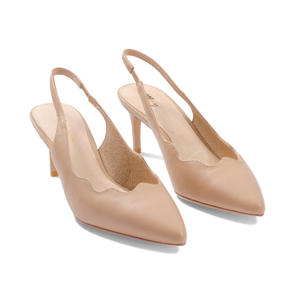 Nikki Nude Leather S25
