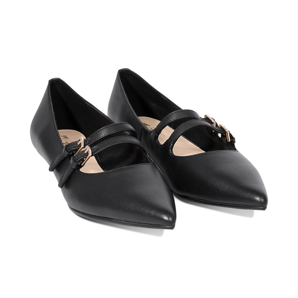 Nobee Black Leather F25