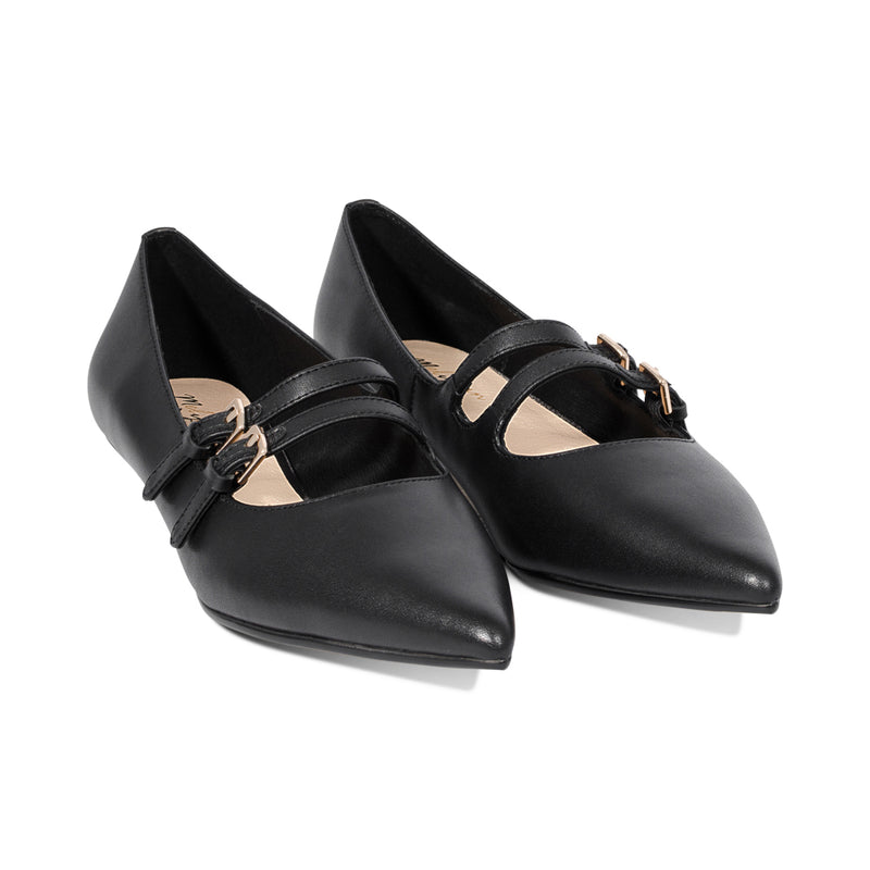Nobee Black Leather F25