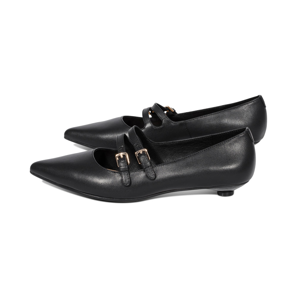 Nobee Black Leather F25