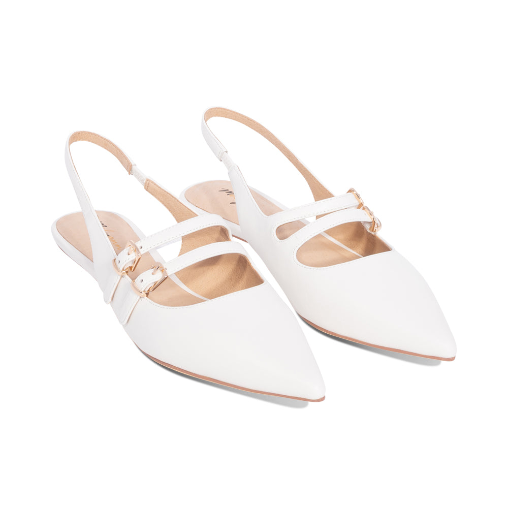 Nobee White Leather S26