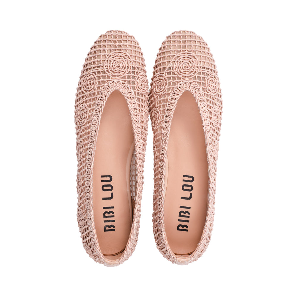 Noble Taupe Embroidered Mesh S25
