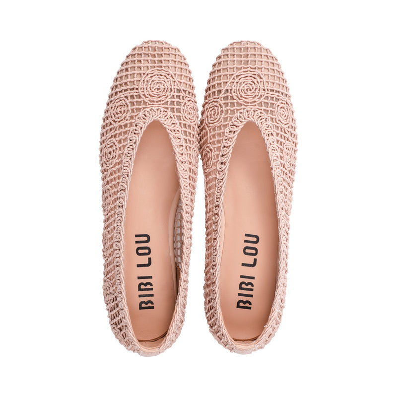 Noble Taupe Embroidered Mesh S25