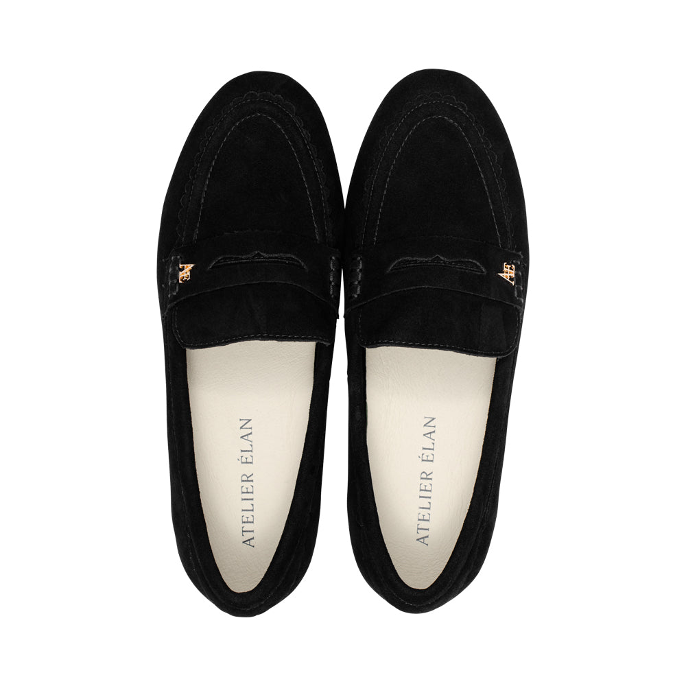 Noemi Black Suede F26