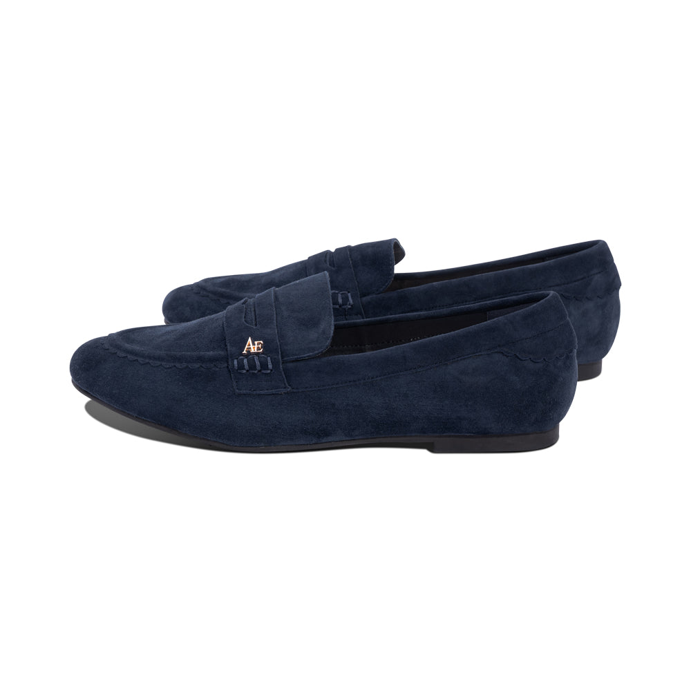 Noemi Navy Suede F26