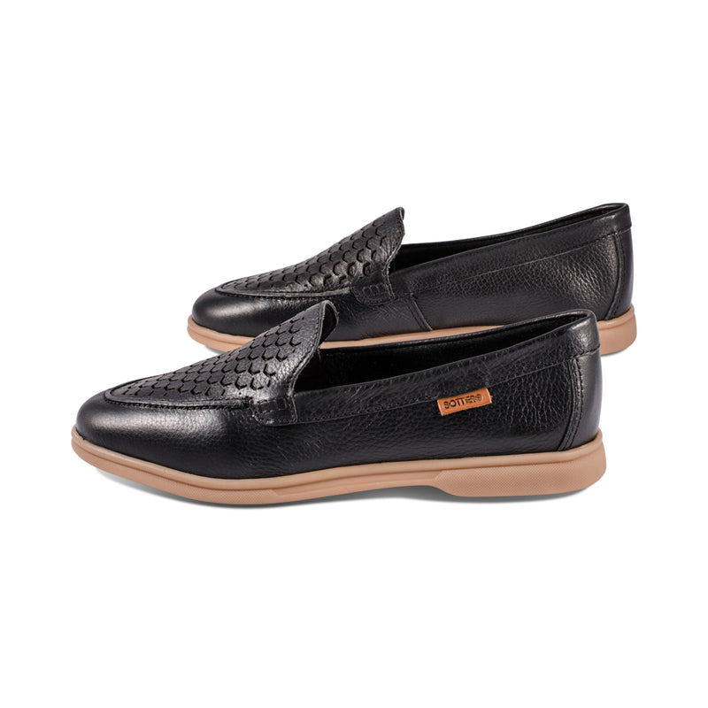 Noni Black Leather S25