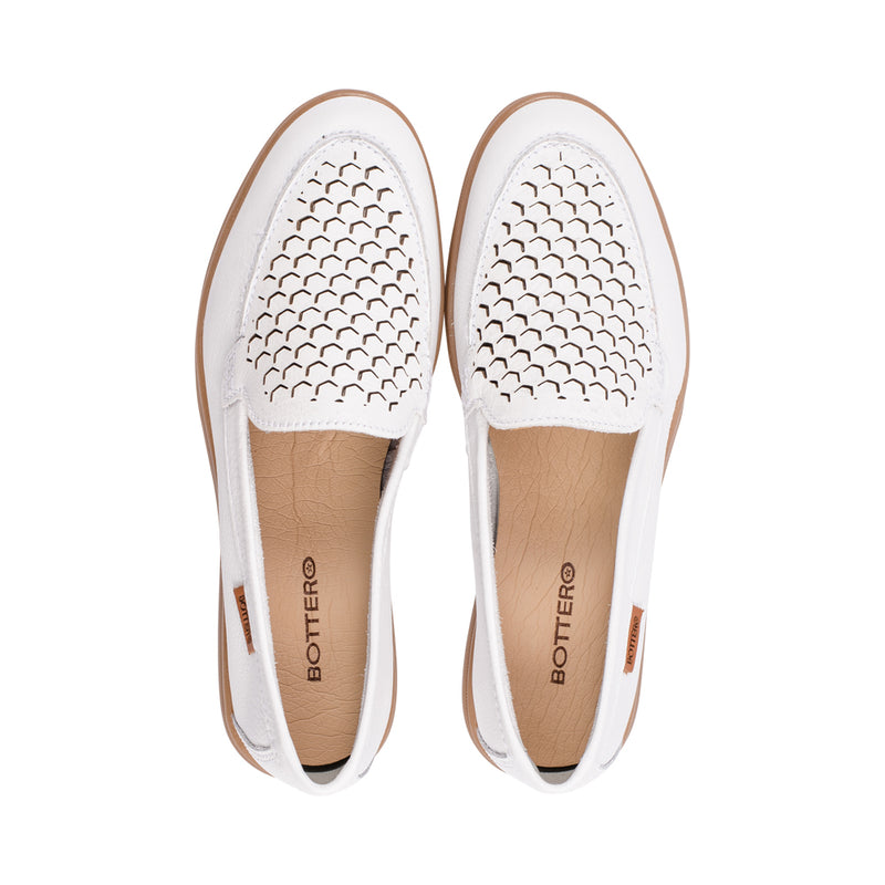 Noni White Leather S25
