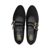 Nyla Black Suede / Leather F25