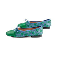Oakley Denim Embroidery / Green Leather S24