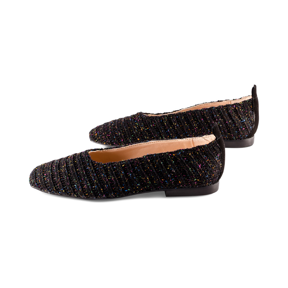 Opal Black Cable Knit F23