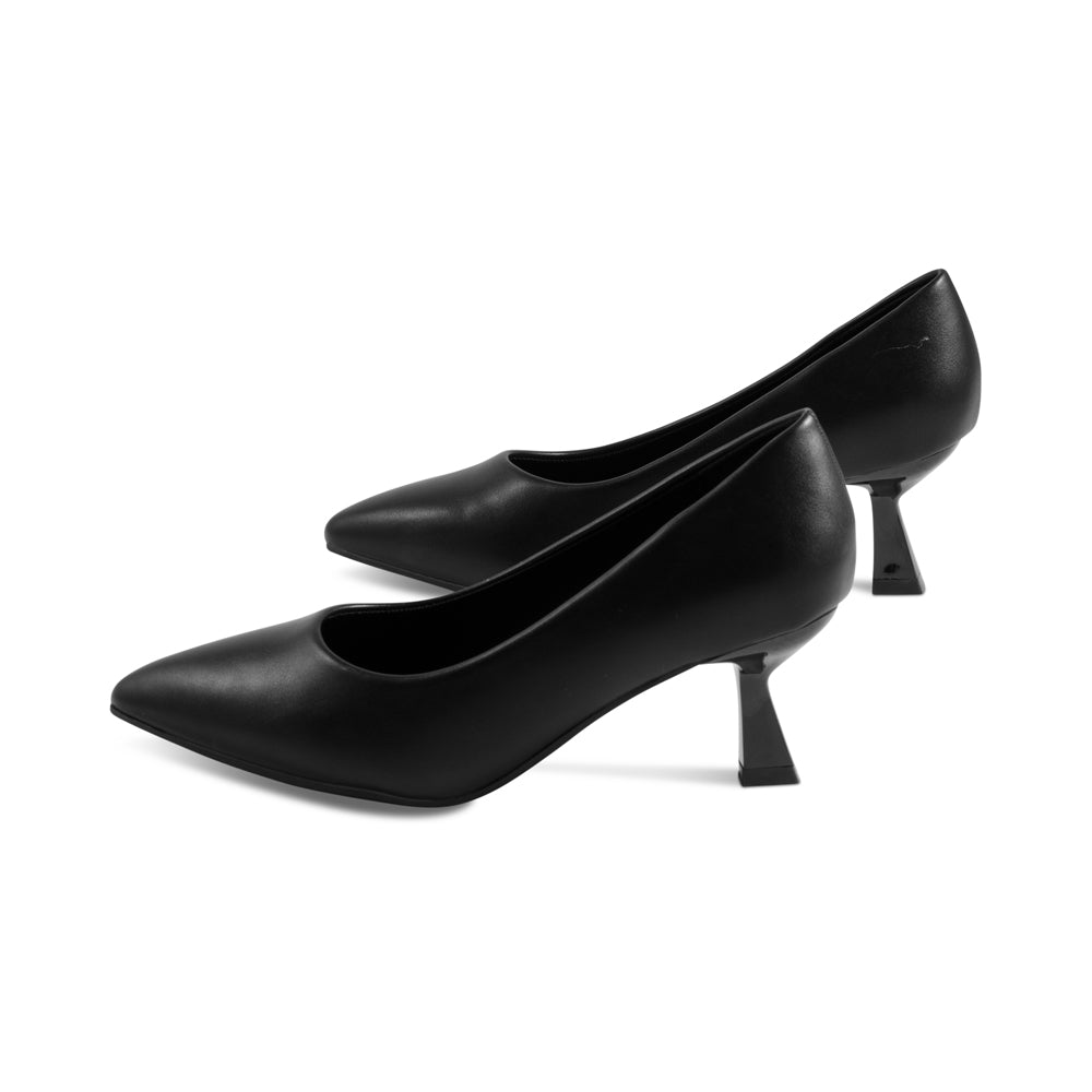 Orchid Black Faux Leather F24