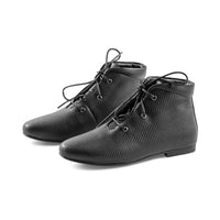 Orchid Black Embossed Leather F23