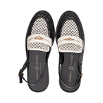 Palinted Black / Ivory Raffia S25