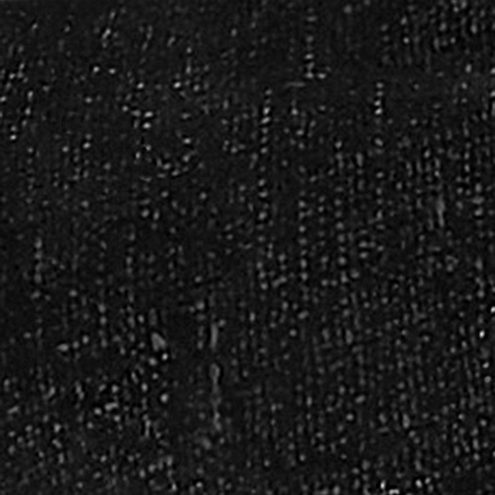 Panda Black Printed Suede F26