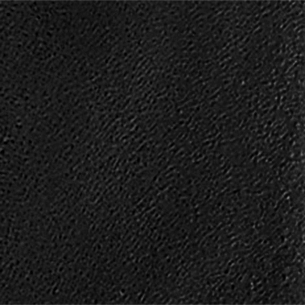 Pansy Black Leather F26