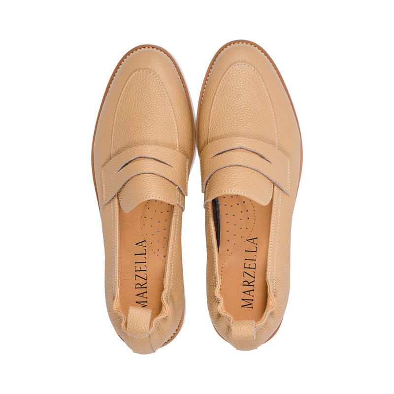 Parma Nude Pebble Leather S25