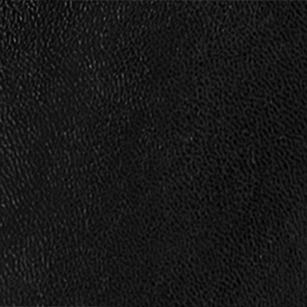 Peacock Black Leather F26