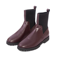 Peacock Dark Wine Leather F26
