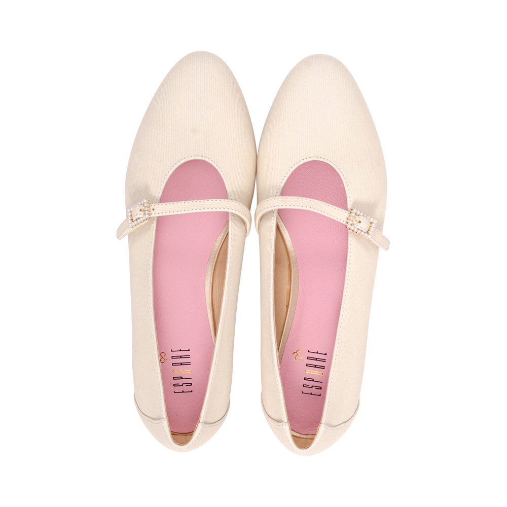 Pearlzick Sand Striped Leather S26