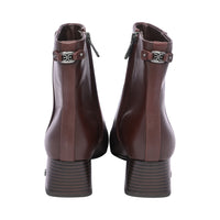 Peggy Spiced Pecan Leather F26