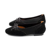 Peony Black Suede F23