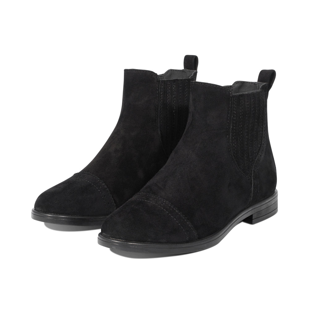 Peyton Black Suede F25