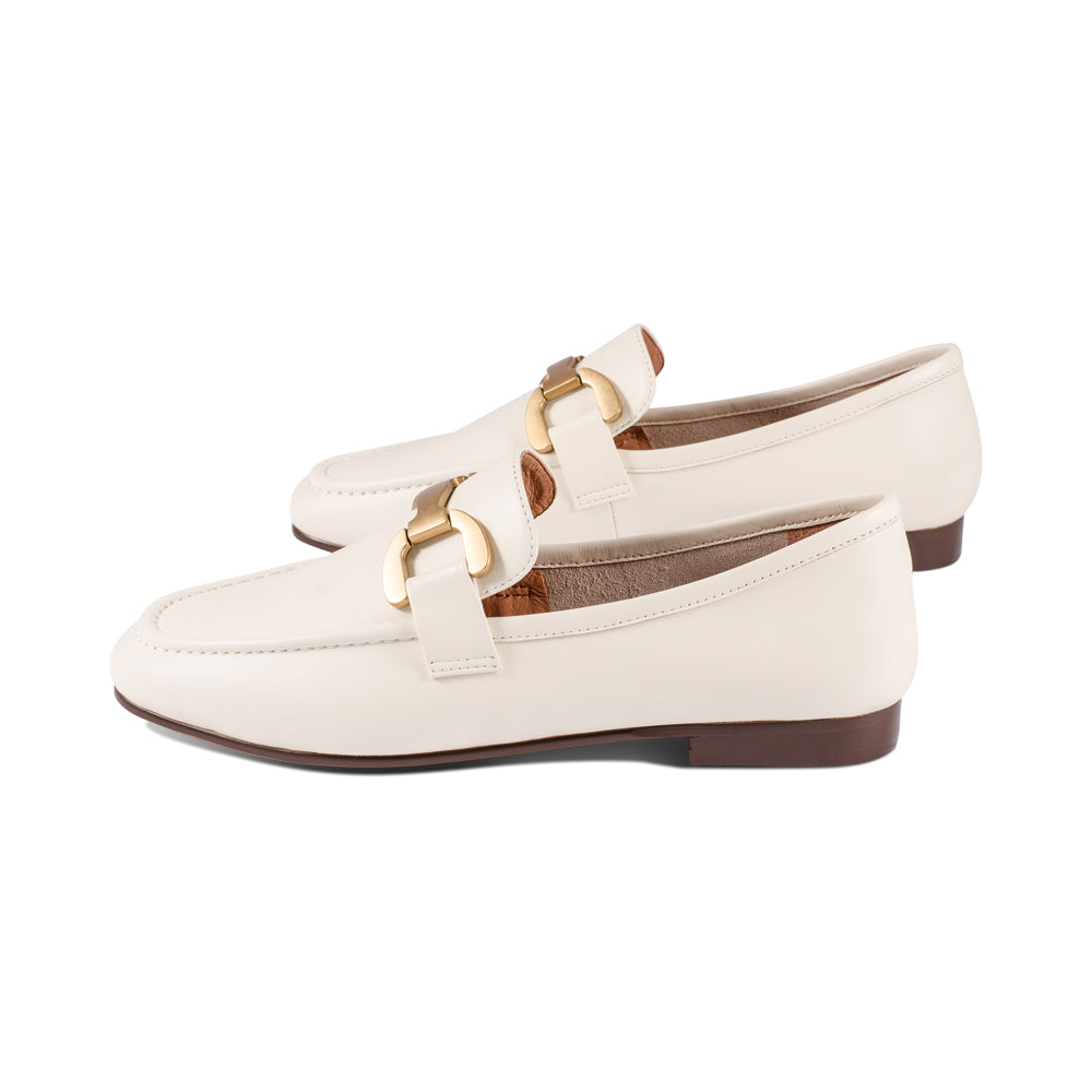 Pheasant Antique White Leather S25