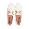 Pheasant Antique White Leather S25