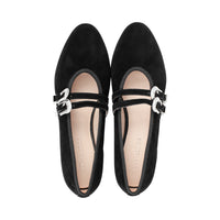 Phoebe Black Suede F26