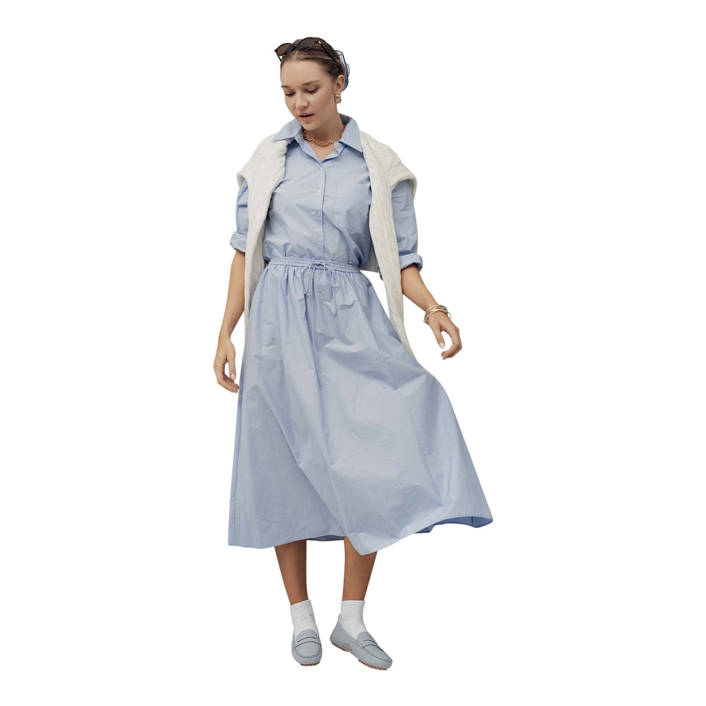 Pia Retro Blue Fabric S26