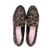 Pia Taupe Leopard Fabric F26