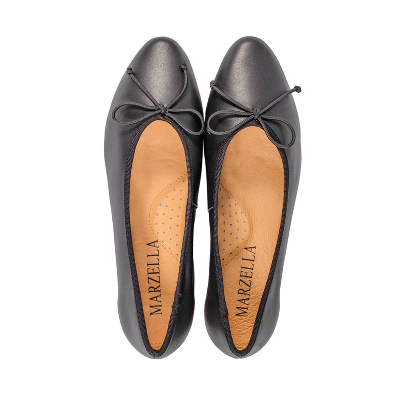 Polina Black Leather S24
