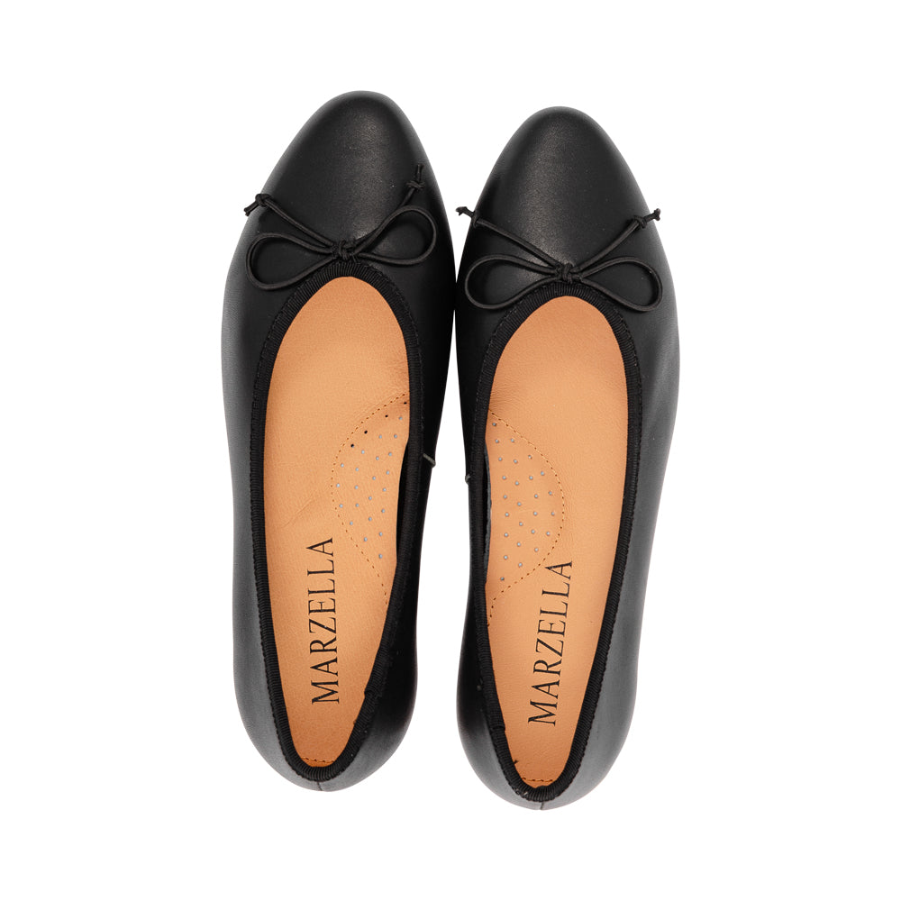 Polina Black Leather S26