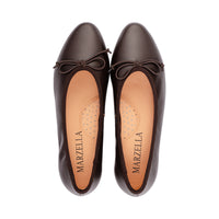 Polina Cocoa Leather F26