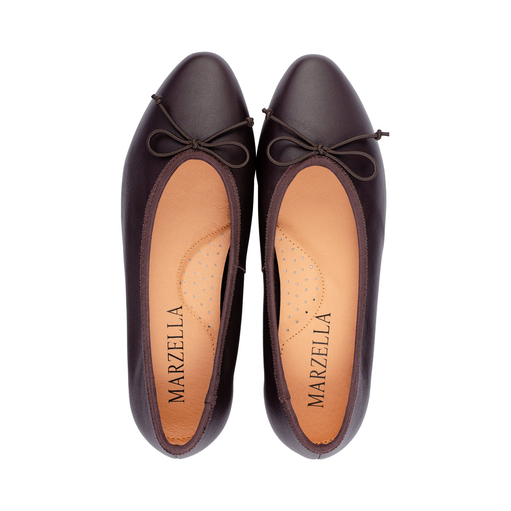 Polina Wine Leather F26