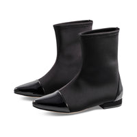 Poppy Black Patent / Black Lycra F23