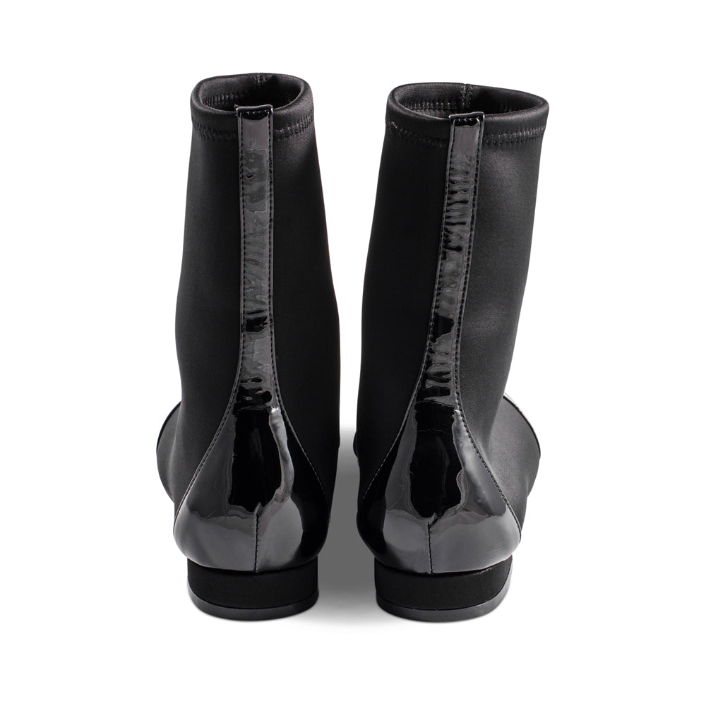 Poppy Black Patent / Black Lycra F23