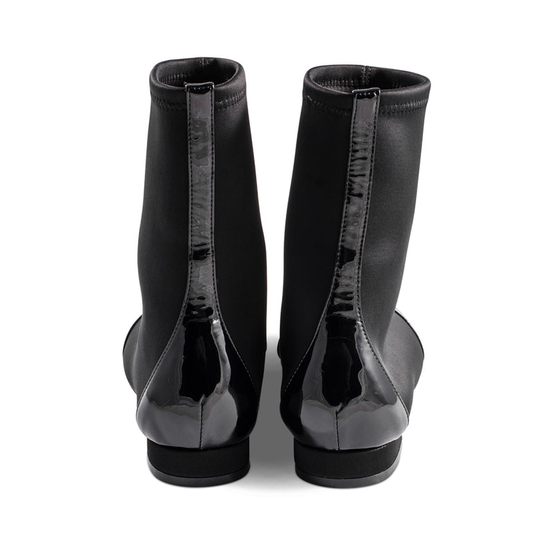 Poppy Black Patent / Black Lycra F23
