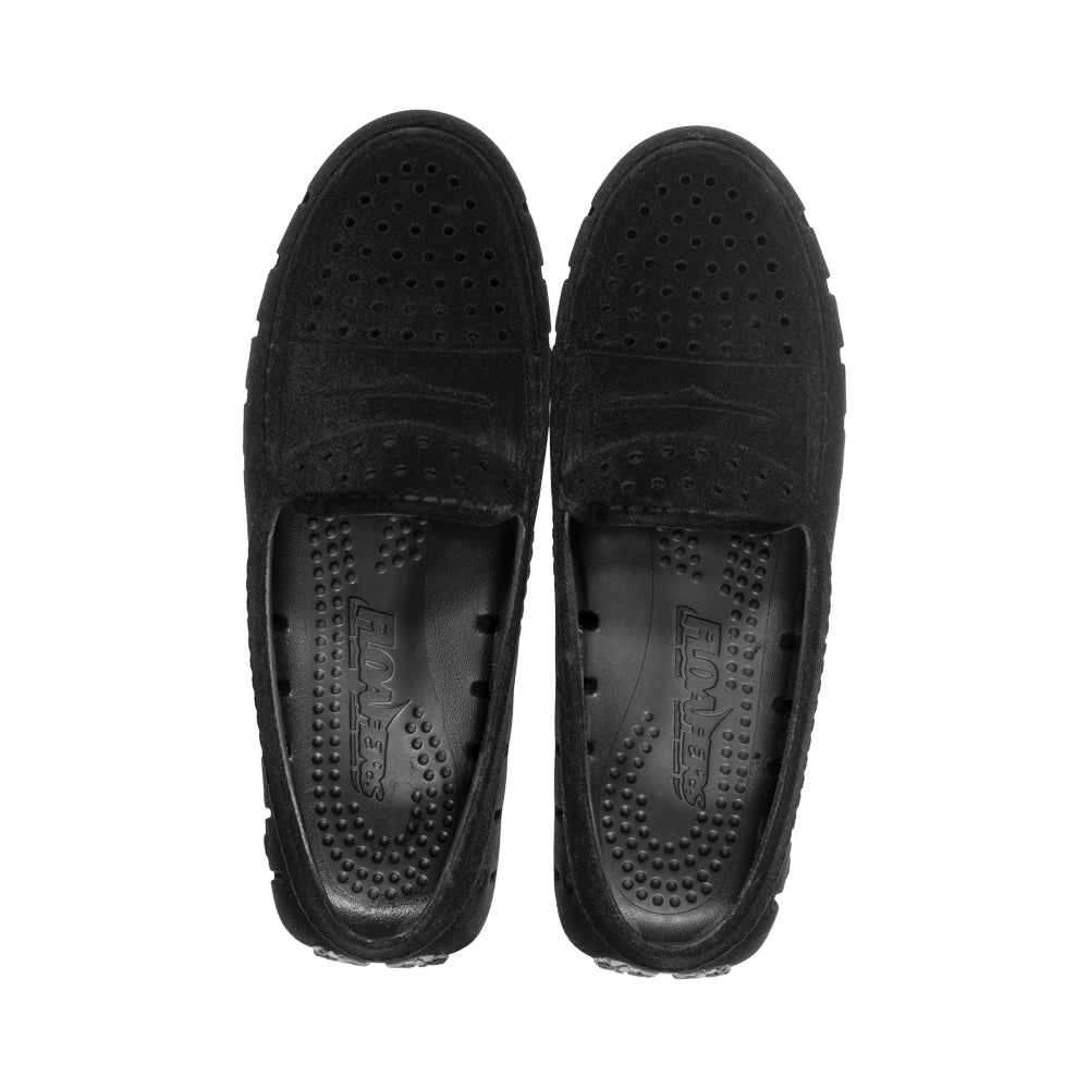 Posh3 Black Faux Suede F25