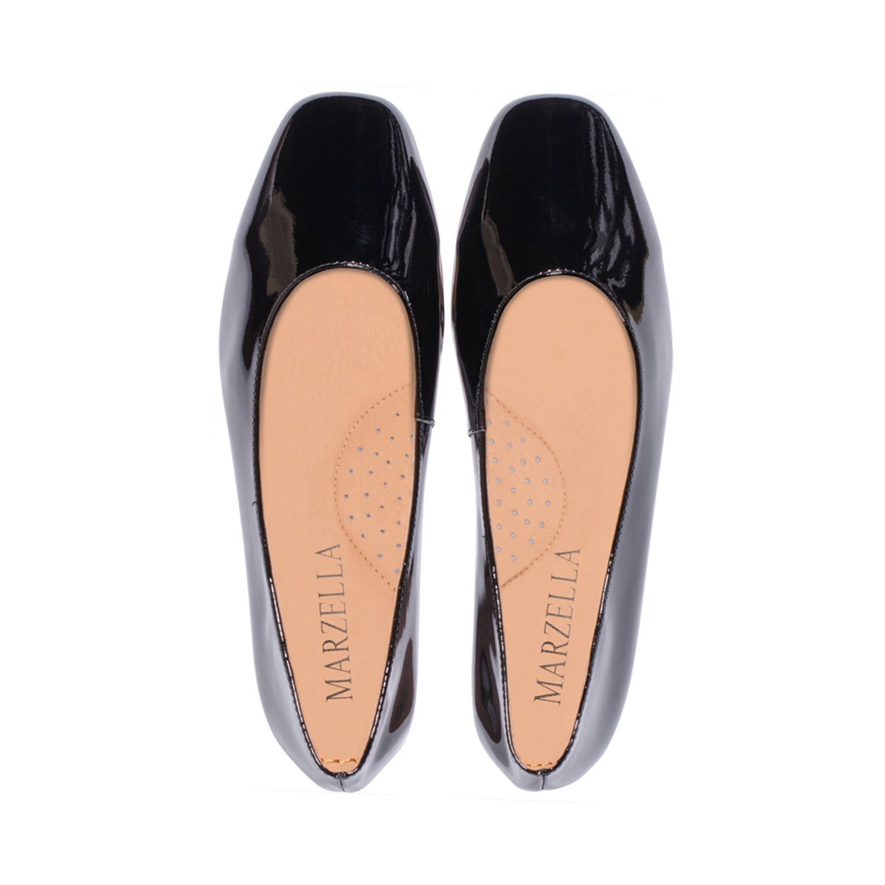 Posy Black Patent F23