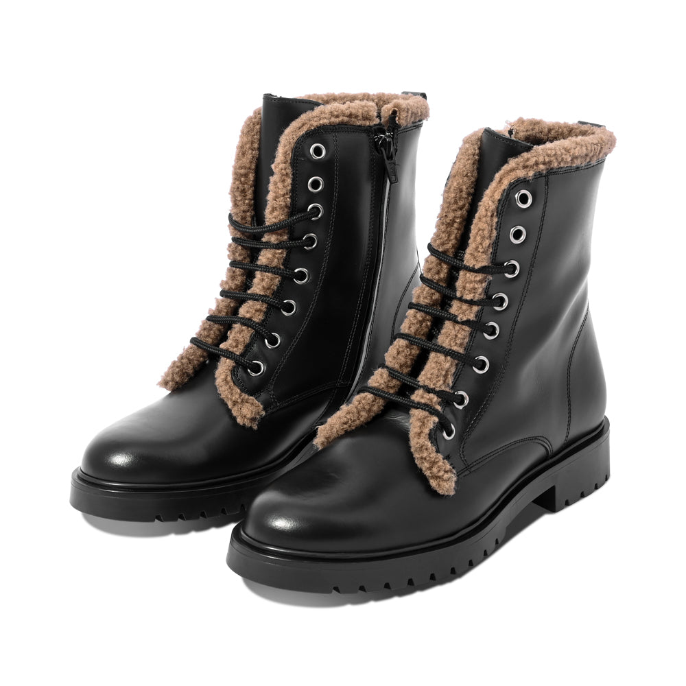 Preston Black Leather F26