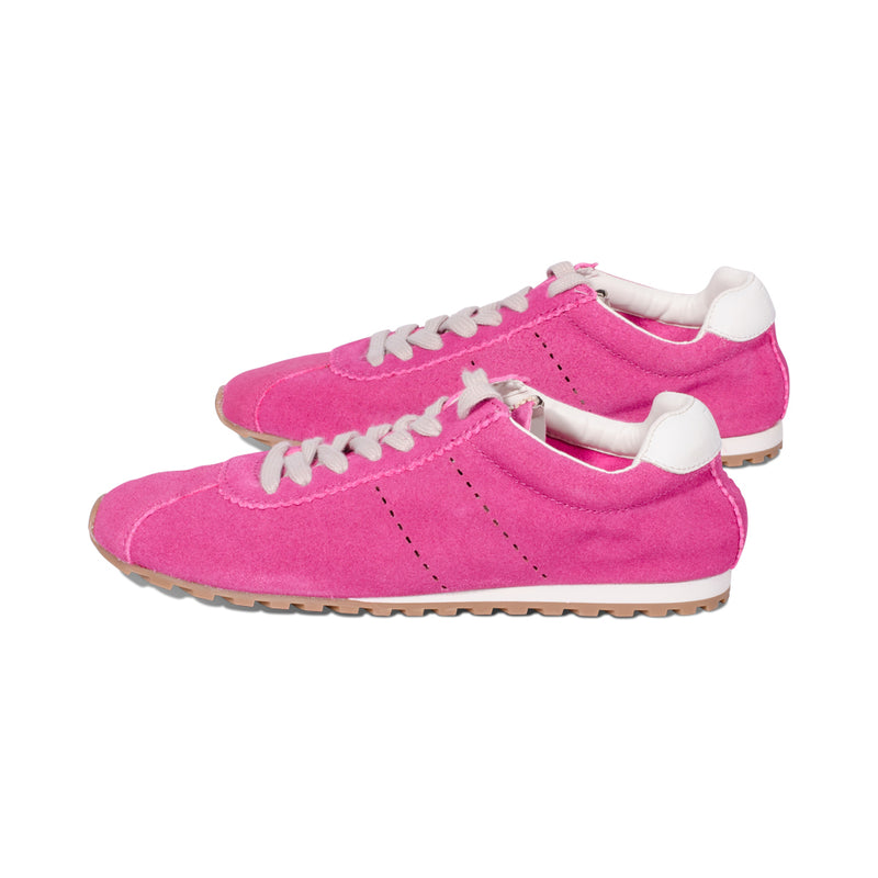 Priscilla Fuchsia Suede F25