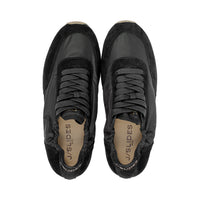 Prisha Black Suede / Nylon F26
