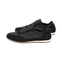 Prisha Black Suede / Nylon F26