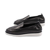 Qira Black Perforated Leather S25