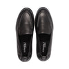 Qira Black Perforated Leather S25